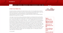 Desktop Screenshot of herzblatt.it